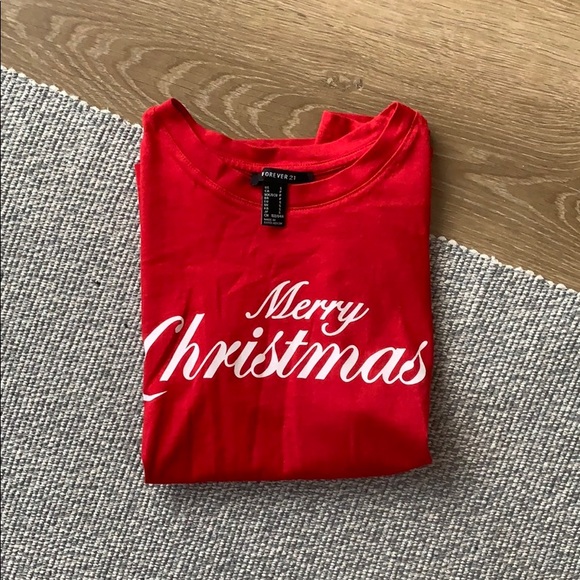 Forever 21 Tops - FOREVER 21 christmas tee